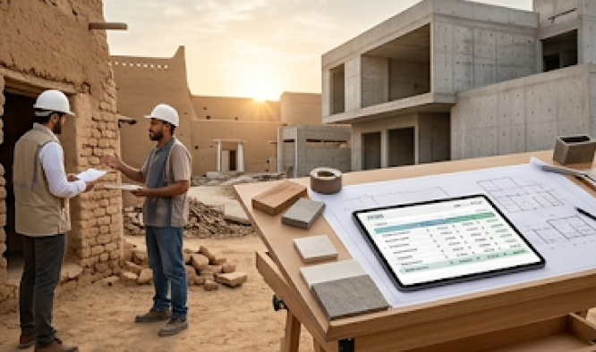 أسعار مقاولات البناء والترميم في الرياض 2026