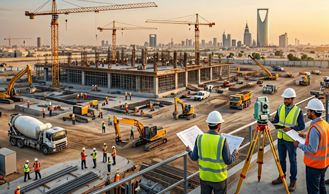 خدمات الإشراف الهندسي للمشاريع